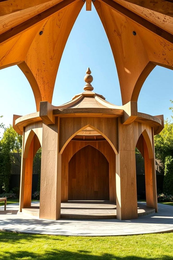 Artistic Outdoor Structures - 22 Mid-century Modern Landscaping Ideas