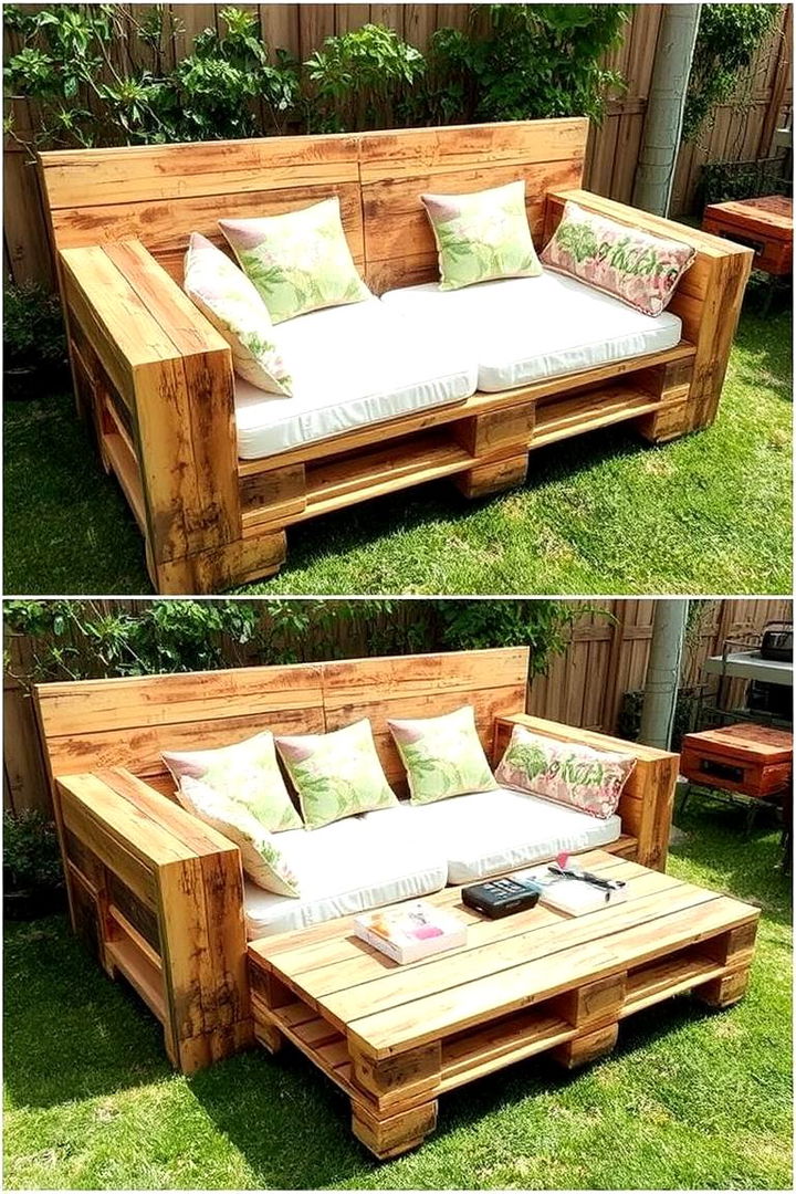Artistic Pallet Furniture - 22 Outdoor Seating Ideas