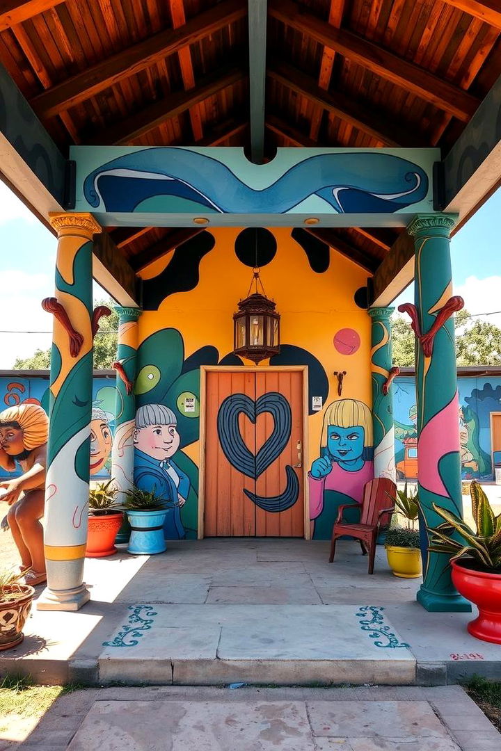 Artistic Pavilion Retreat - 22 Outdoor Pavilion Ideas