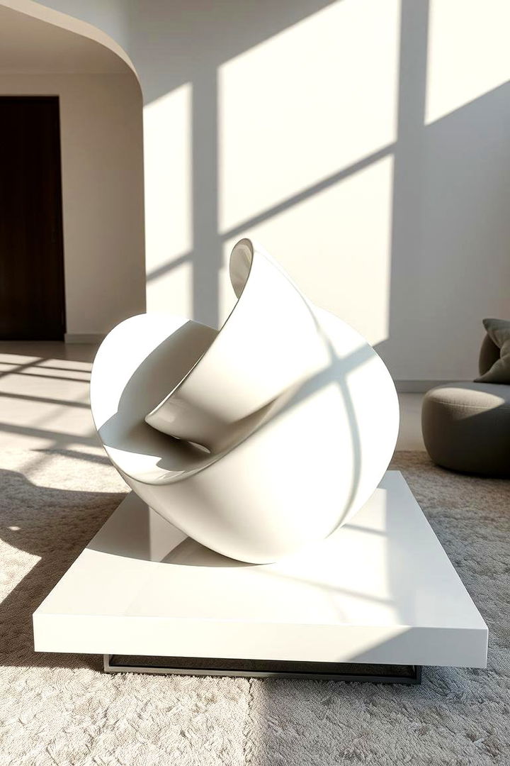 Artistic Sculpture Accents - 22 Coffee Table Centerpiece Ideas