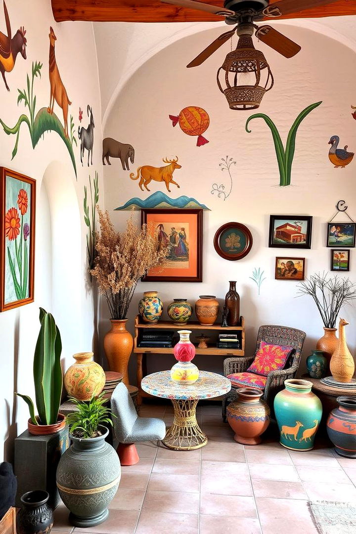 Artistic Spanish Flair - 22 spanish interior design ideas