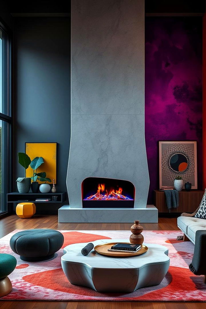 Artistic Statement Electric Fireplace - 22 Electric Fireplace Ideas