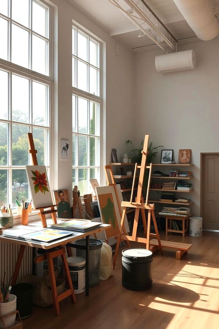 Artistic Studio Space - 22 bonus room ideas