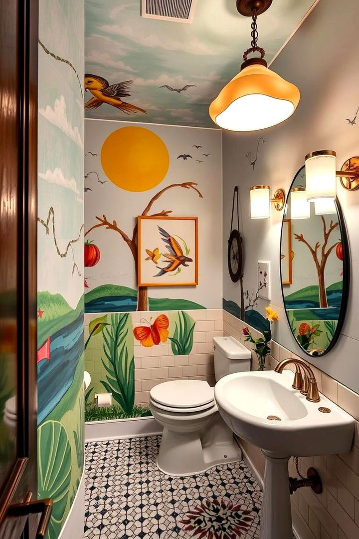 Artistic Theme Creations - 22 Restaurant Bathroom Ideas