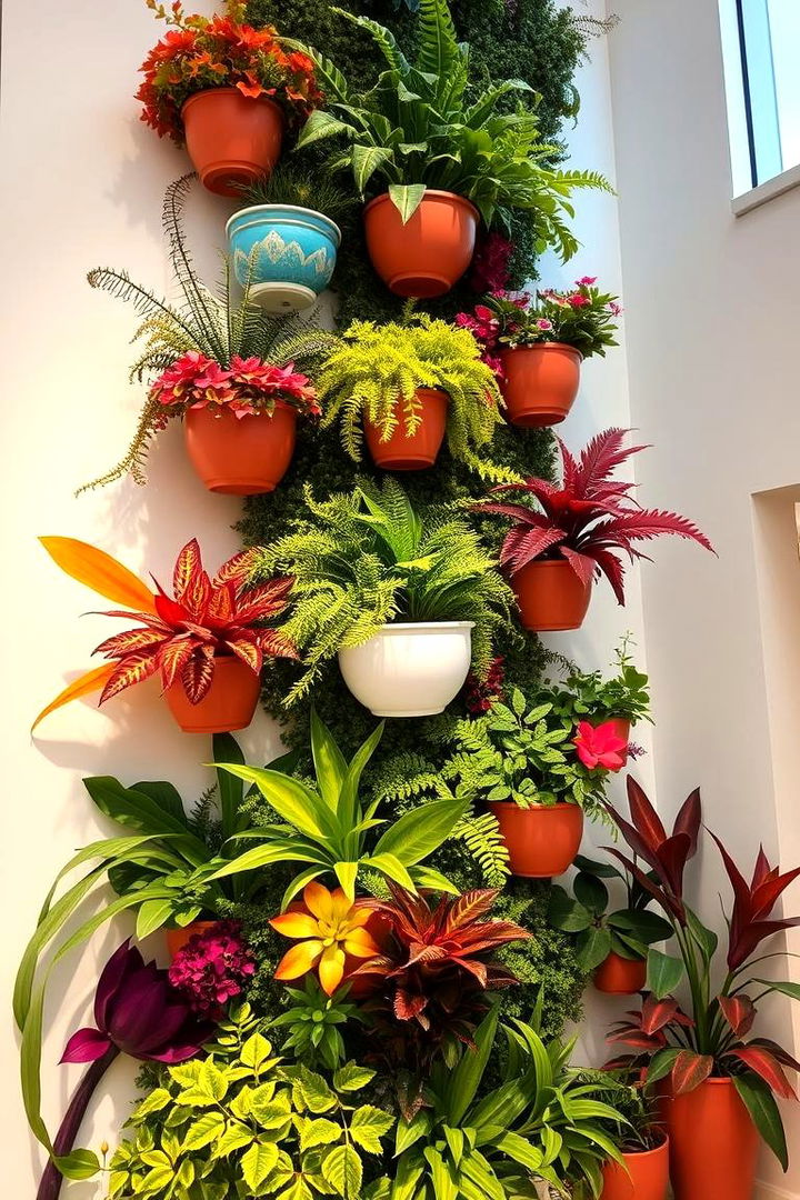 Artistic Vertical Landscaping - 22 Indoor Plant Wall Ideas