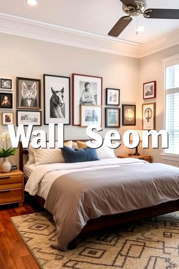 Artistic Wall Accents and Custom Decor - 22 Bedroom Interior Design Ideas