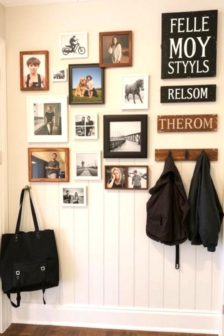 Artistic Wall Decor - 22 Mud Room Ideas