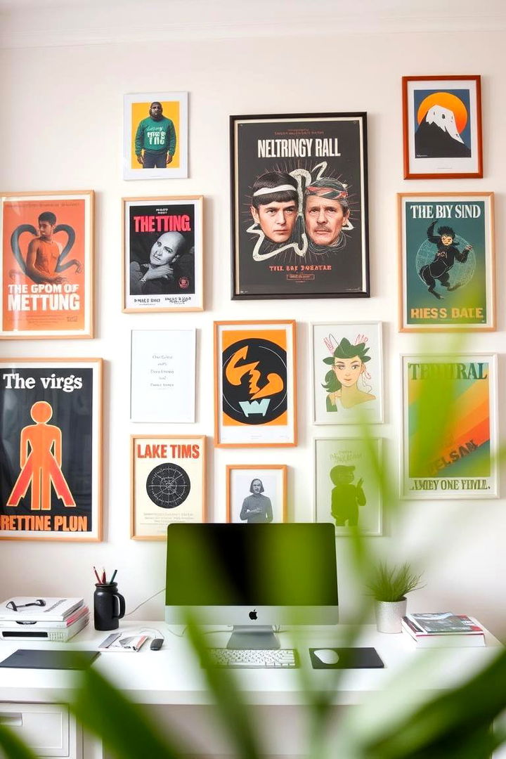 Artistic Wall Decor - 22 Cubicle Decor Ideas