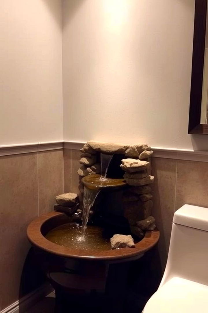 Artistic Water Features - 22 Boho Bathroom Ideas