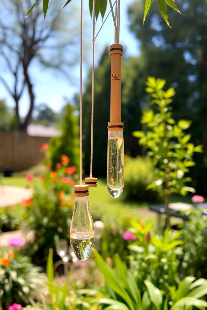 Artistic Wind Chimes - 22 Garden Decor Ideas