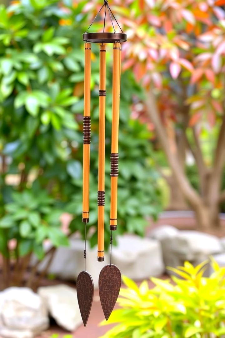 Artistic Wind Chimes - 22 Backyard Decor Ideas