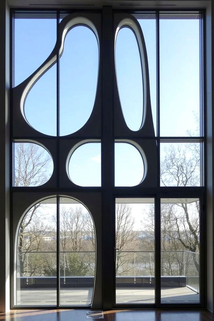 Artistic Window Designs - 22 Modern Cape Cod House Ideas