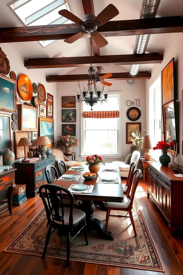 Artistic and Eclectic Touches - 22 Sunroom Dining Room Ideas