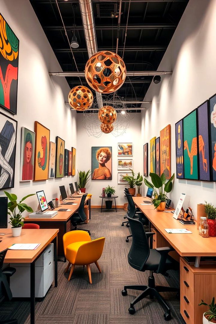 Artistic and Inspirational Decor - 22 Office Interior Design Ideas