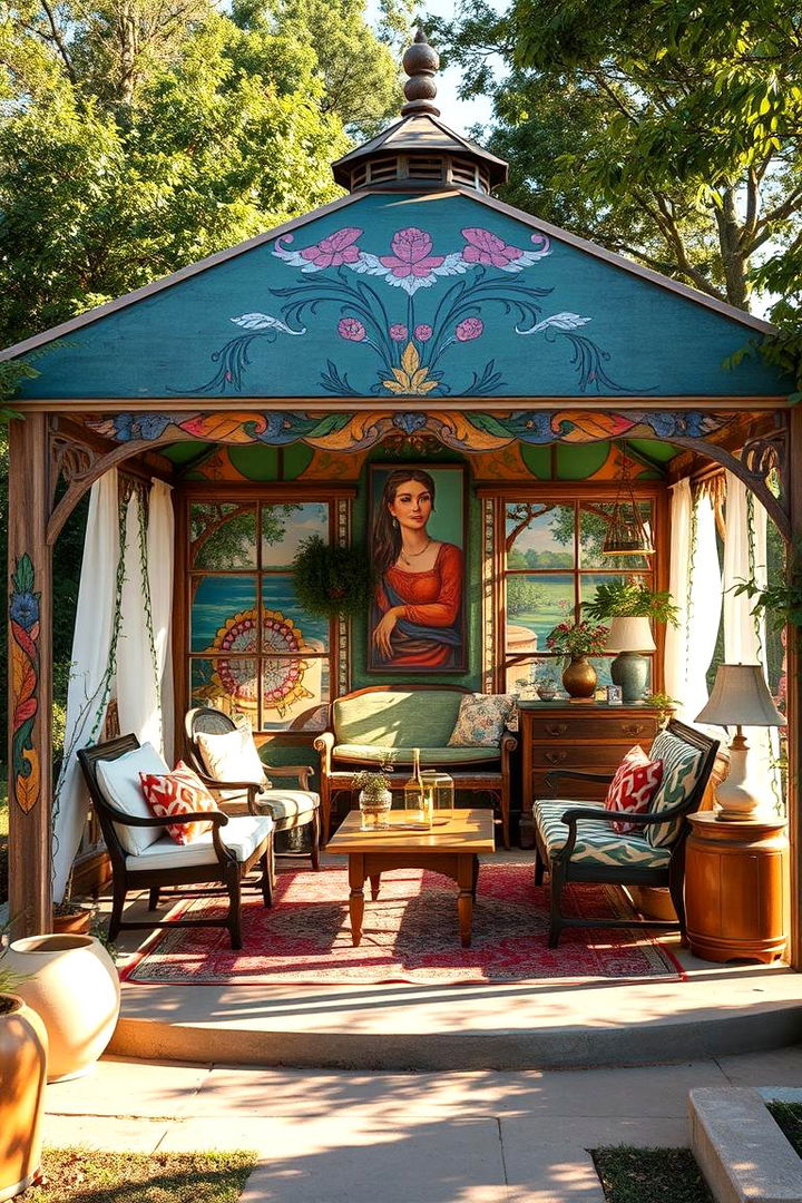 Artists Haven Gazebo - 22 Backyard Gazebo Ideas