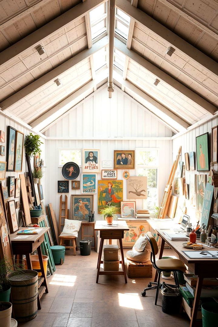 Artists Studio Space - 22 Garden Shed Ideas