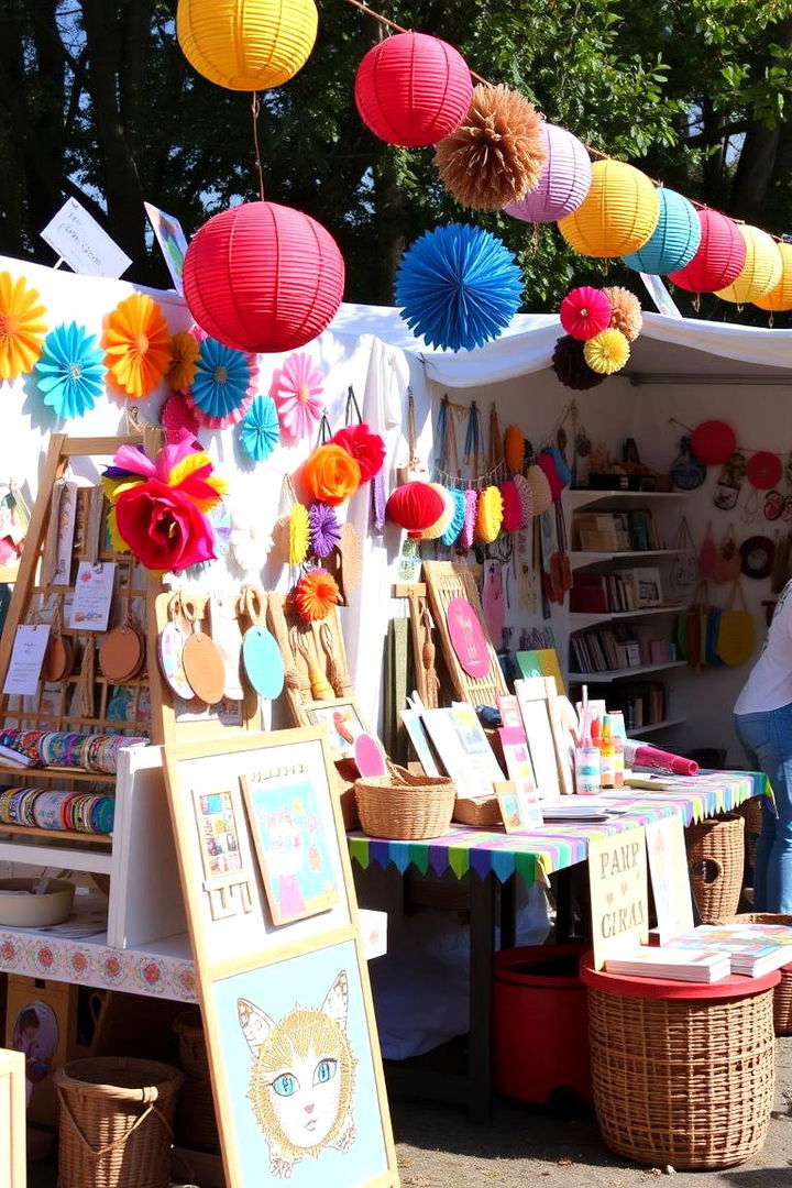 Arts and Crafts Fair - 22 Backyard Entertainment Ideas
