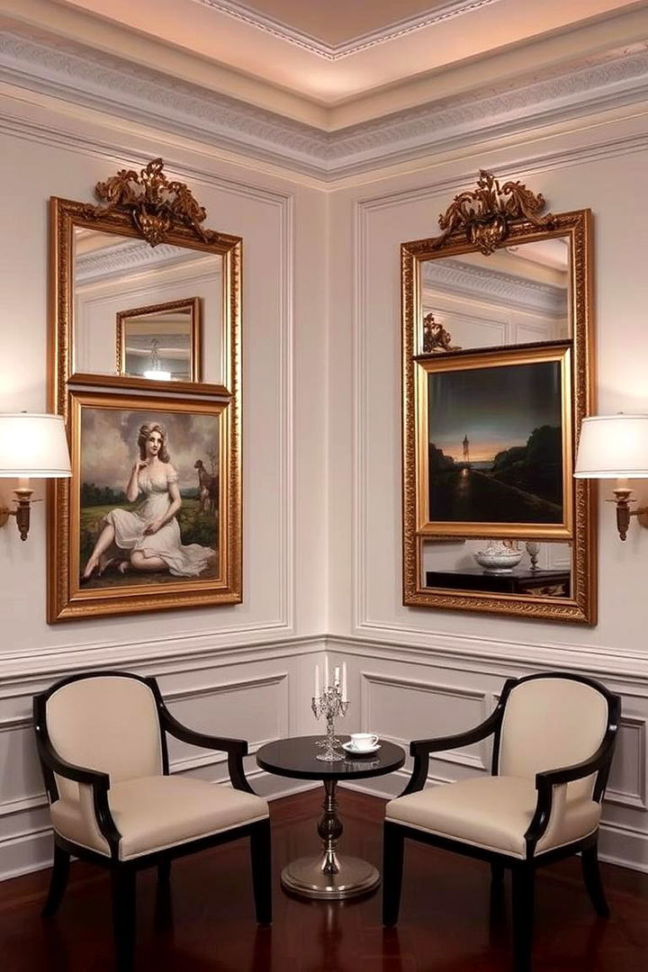 Artwork Reflection Strategy - 22 Symmetrical Living Room Ideas