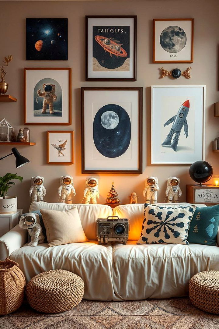 Astronaut Accents - 22 Space-themed Room Ideas