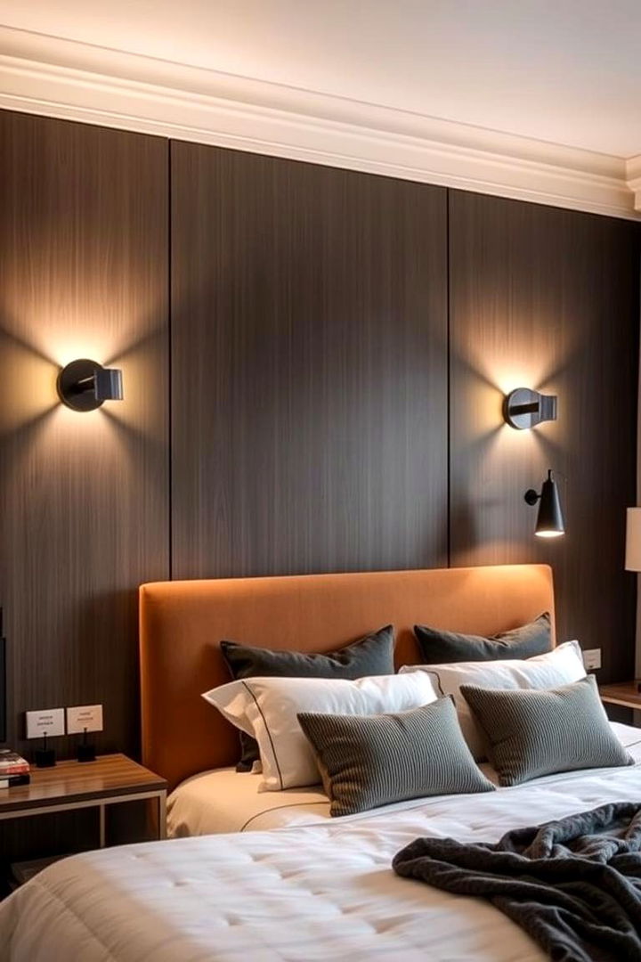 Asymmetrical Elegance Unconventional Design Trends - 22 Bedroom Wall Sconce Ideas