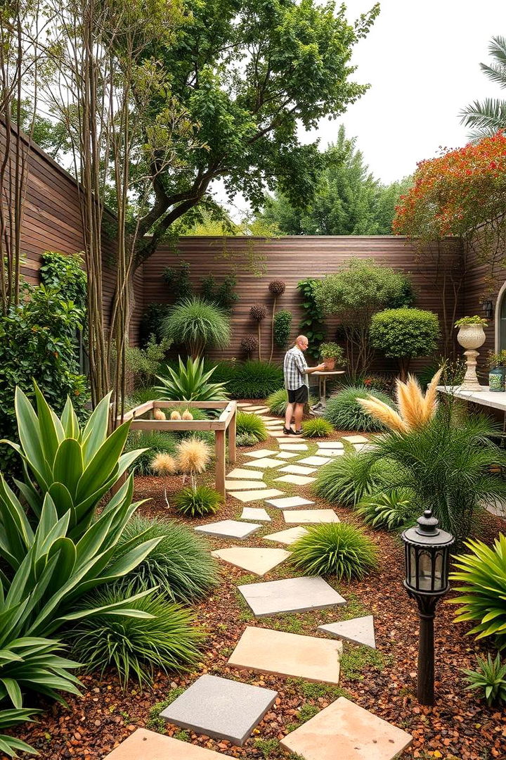 Asymmetrical Garden Design - 22 Mid-century Modern Landscaping Ideas