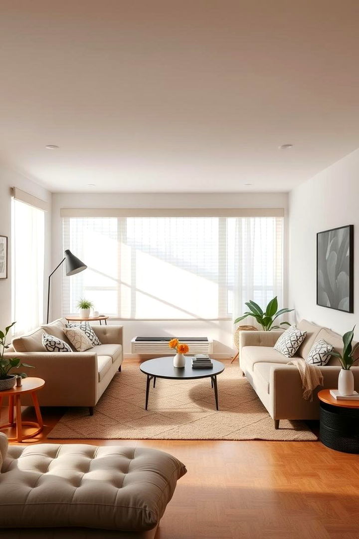 Asymmetrical Layouts for Creative Balance - 22 Eclectic Living Room Ideas