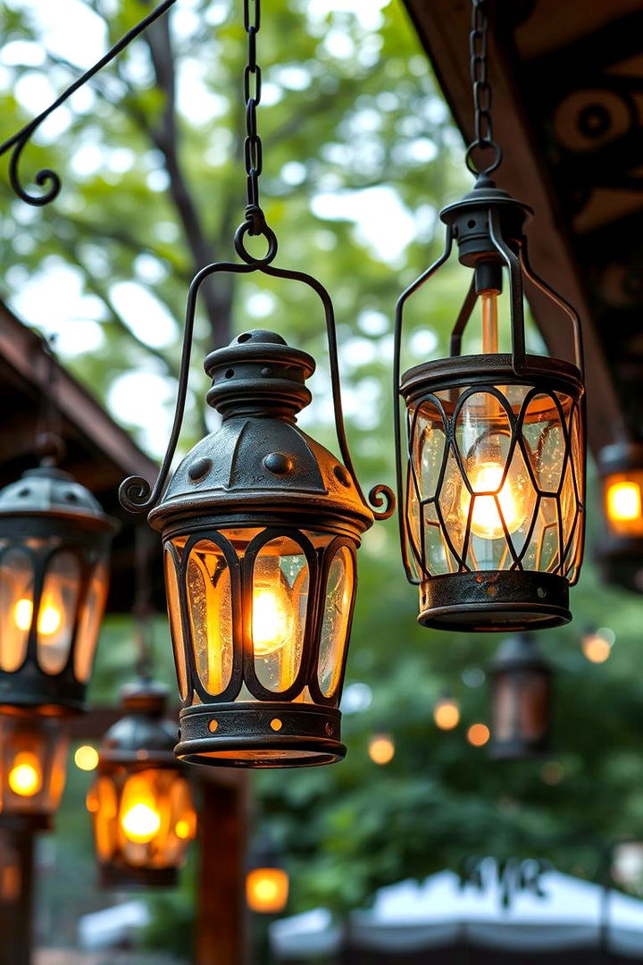 Atmospheric Lanterns - 22 Backyard Lighting Ideas