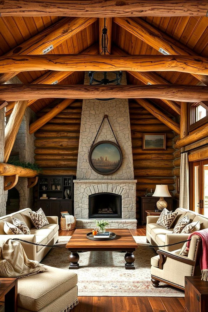 Authentic Cabin Vibes - 22 Hunting Man Cave Ideas