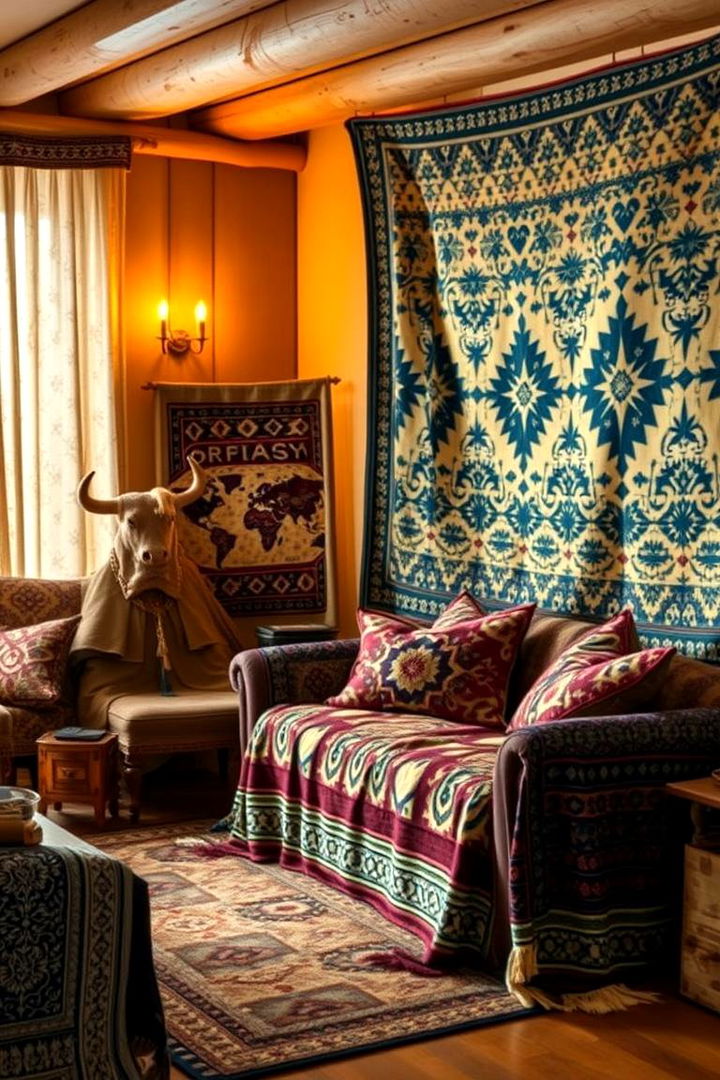 Authentic Viking Textiles and Tapestries - 22 Viking Bedroom Ideas