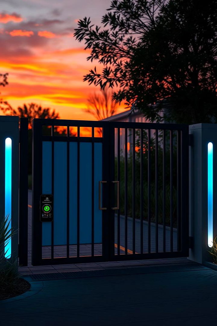 Automated Smart Gate System - 22 Driveway Gate Ideas