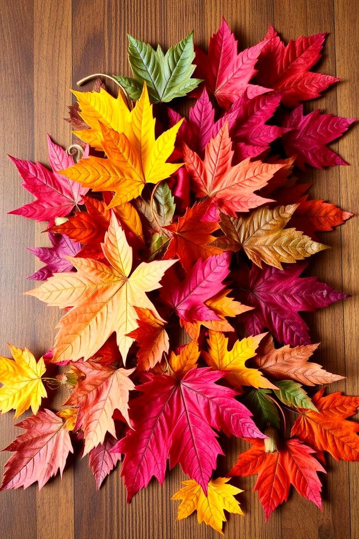 Autumn Leaf Arrangements - 22 Fall Table Decor Ideas