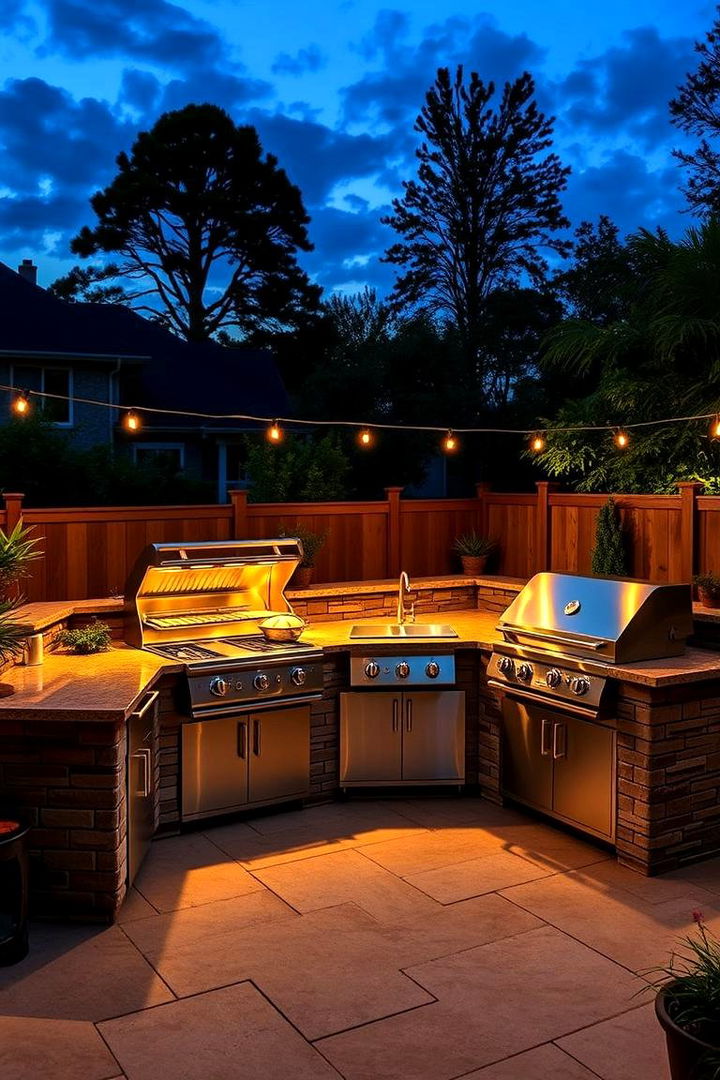 Backyard Entertainer Grill Station - 22 Grill Station Ideas