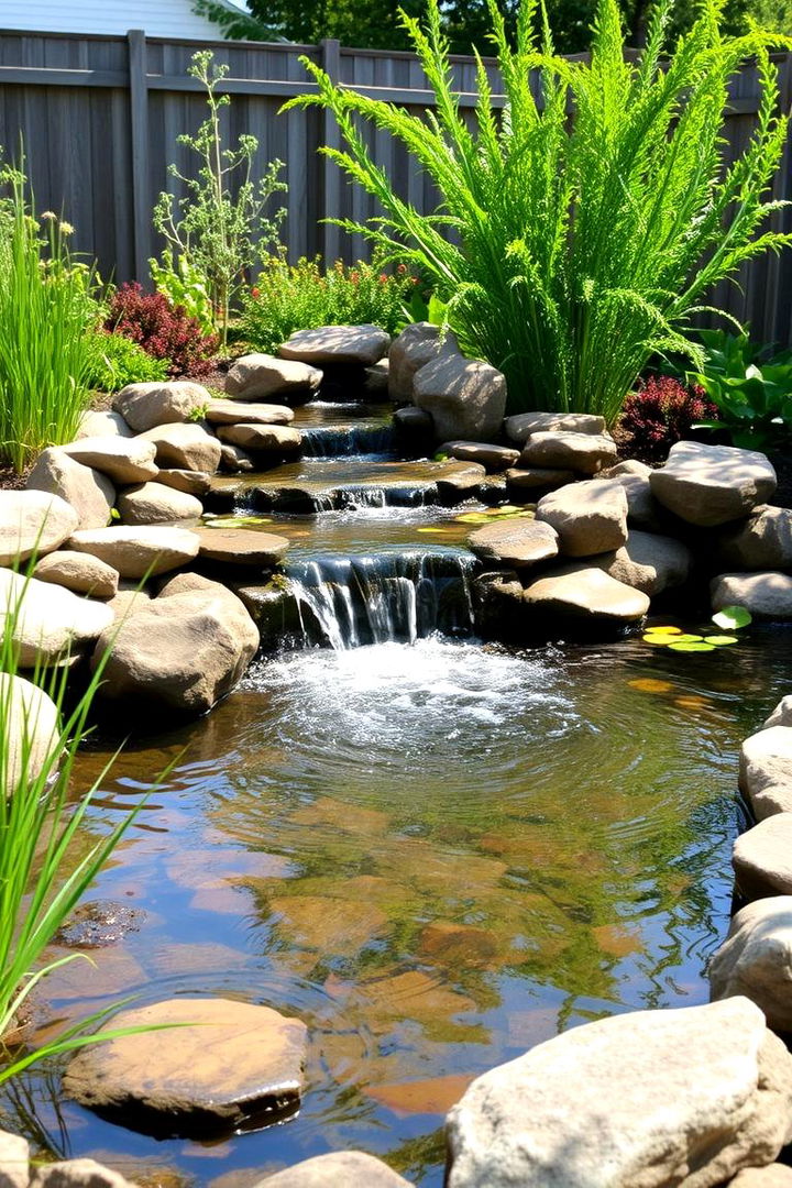 Backyard Retreat Pond - 22 Small Pond Ideas With Waterfalls