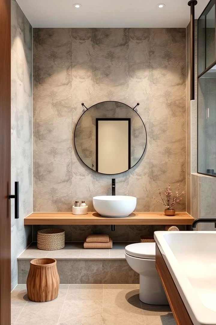 Balance of Form and Function - 22 Japandi Bathroom Ideas