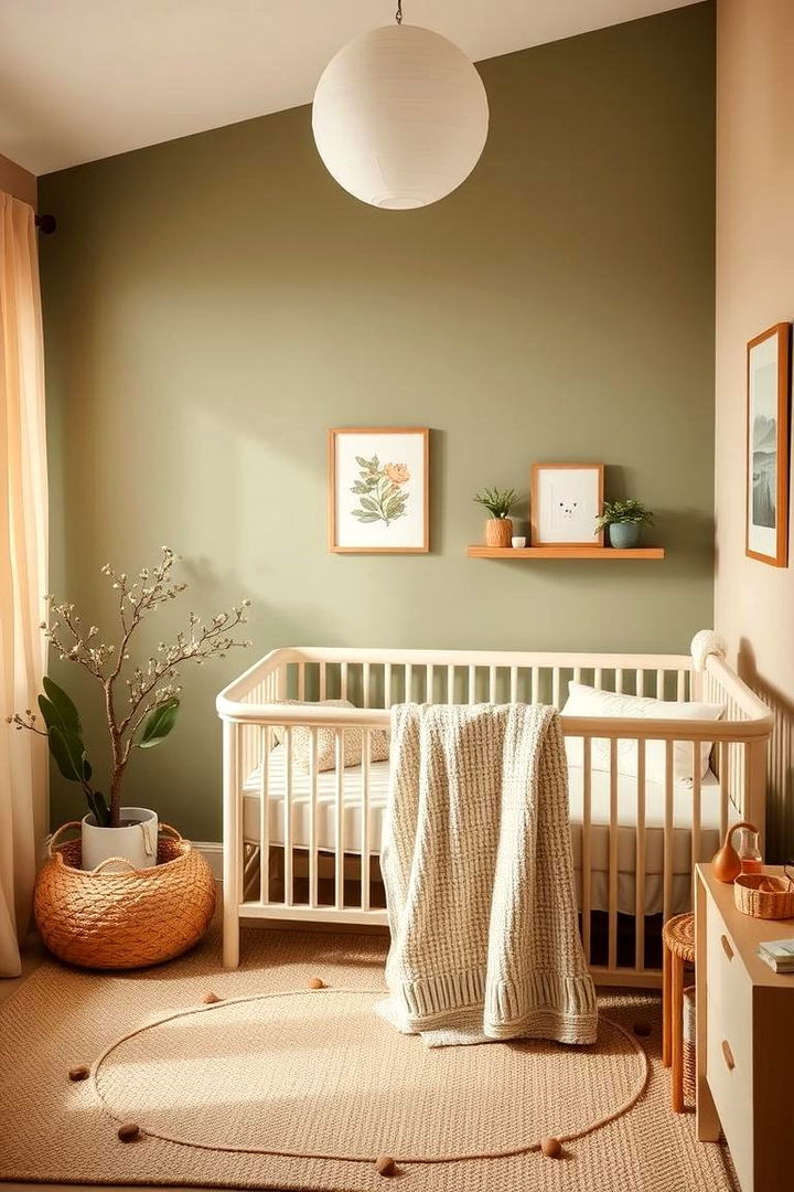 Balanced Ambience with Natural Tones - 22 Minimalist Nursery Ideas