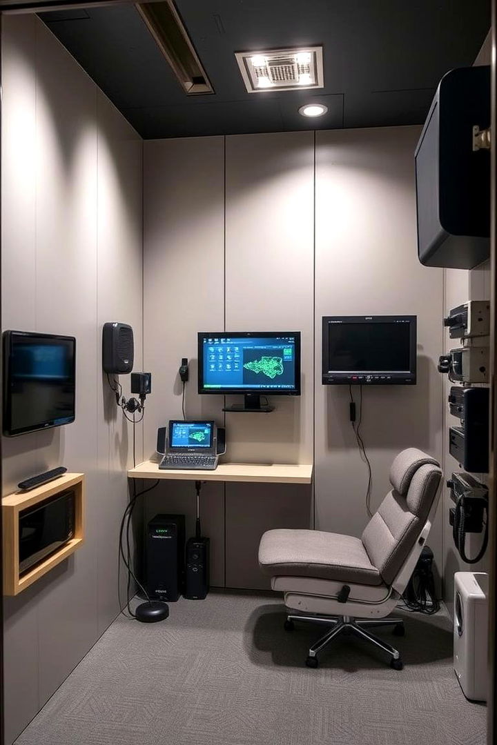 Balanced Tech Integration - 22 Safe Room Ideas