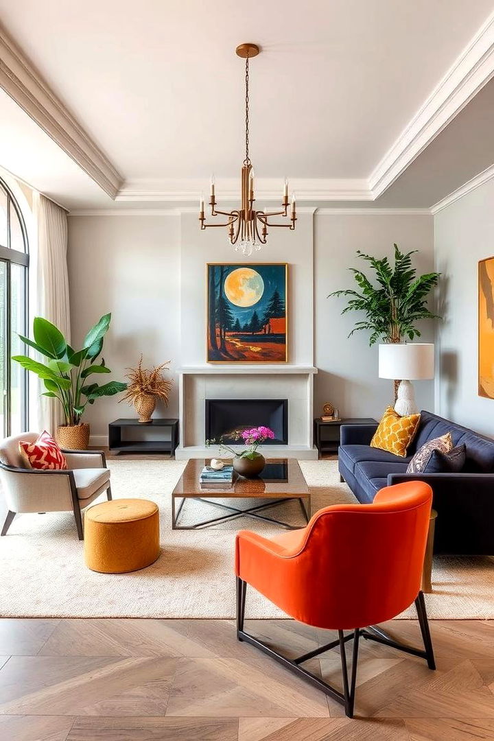 Balancing Neutrals with Bold Accents - 22 Prairie-style Interior Design Ideas