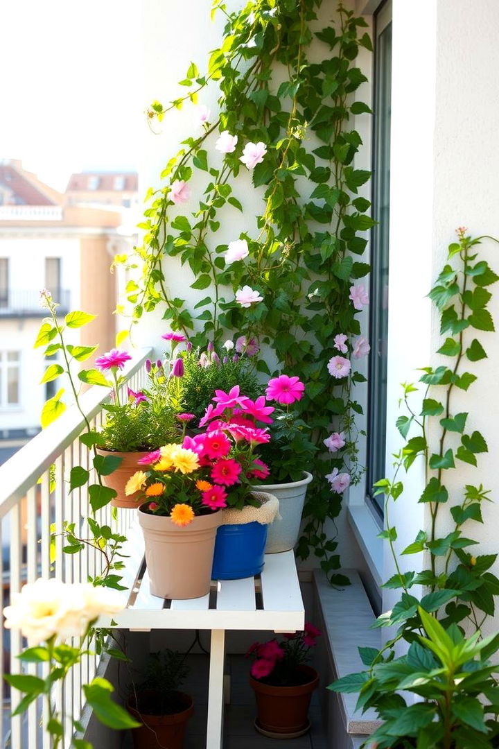 Balcony Blossom Escapes - 22 Flower Garden Ideas