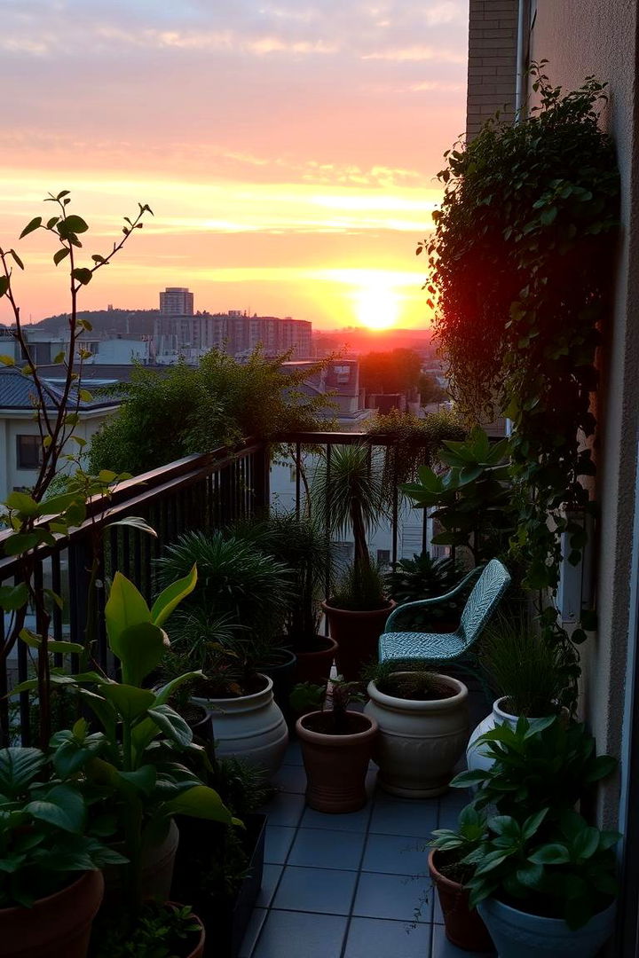 Balcony Garden Oasis - 22 Budget Small Garden Ideas