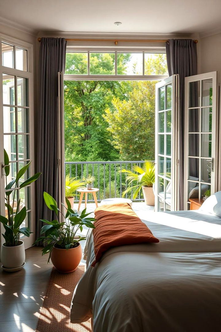 Balcony Sunshine Retreat - 22 Mediterranean Bedroom Ideas