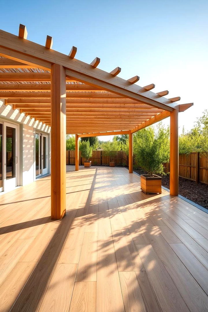 Bamboo Flooring - 22 Pergola Flooring Ideas