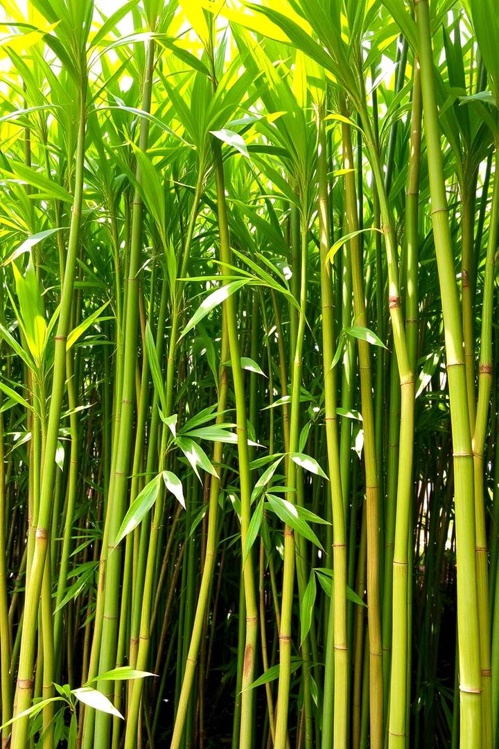 Bamboo Foliage Border Idea - 22 Low Maintenance Garden Border Ideas