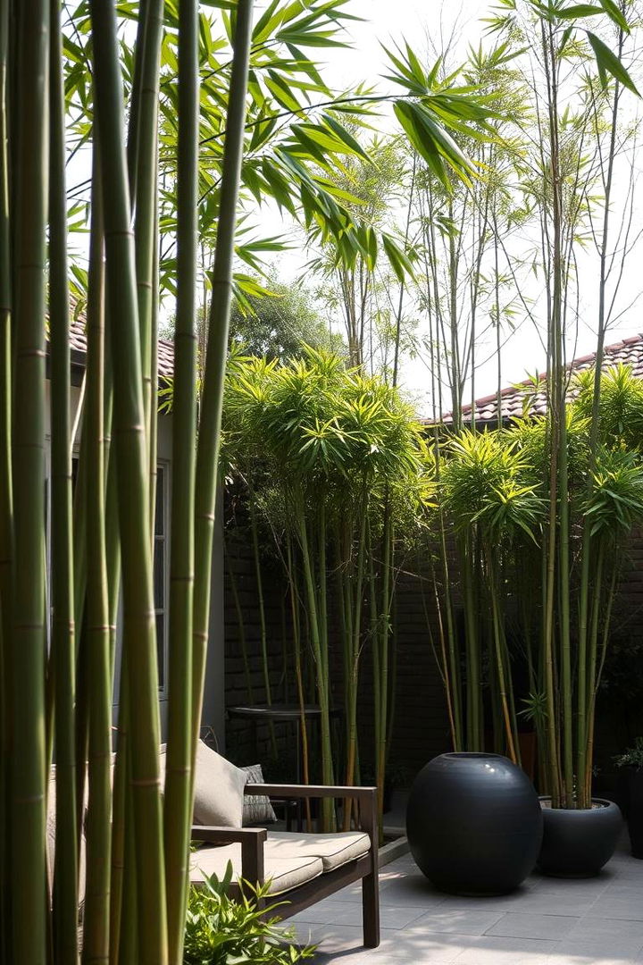 Bamboo Zen Patio Ambiance - 22 Patio Plants