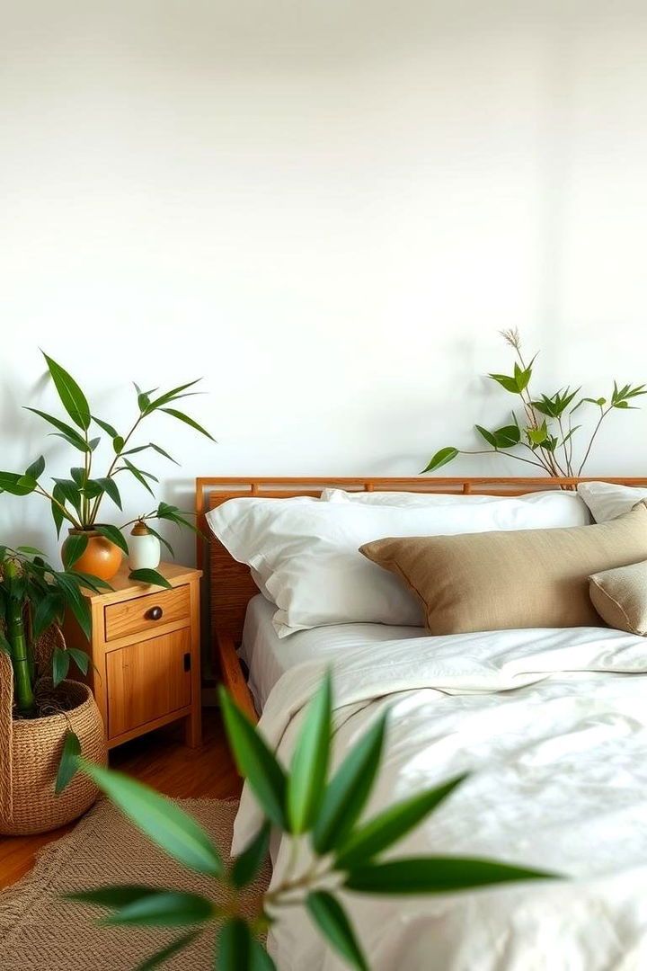 Bamboo and Natural Elements - 22 Chinoiserie Bedroom Ideas