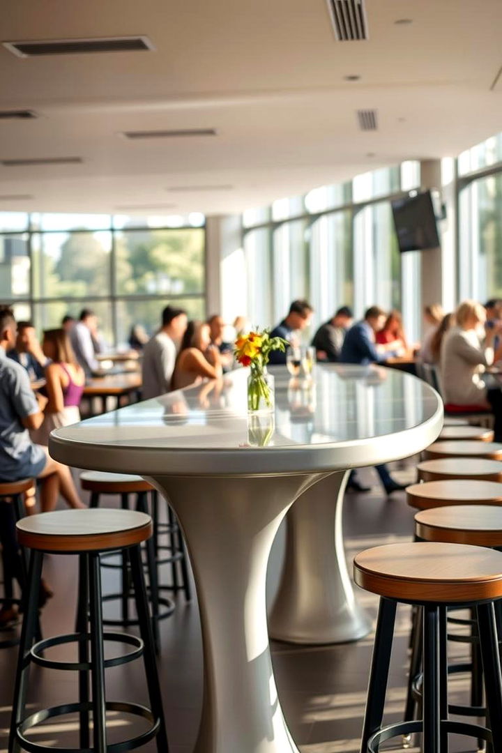 Bar Height Table Concept - 22 Table Design Ideas