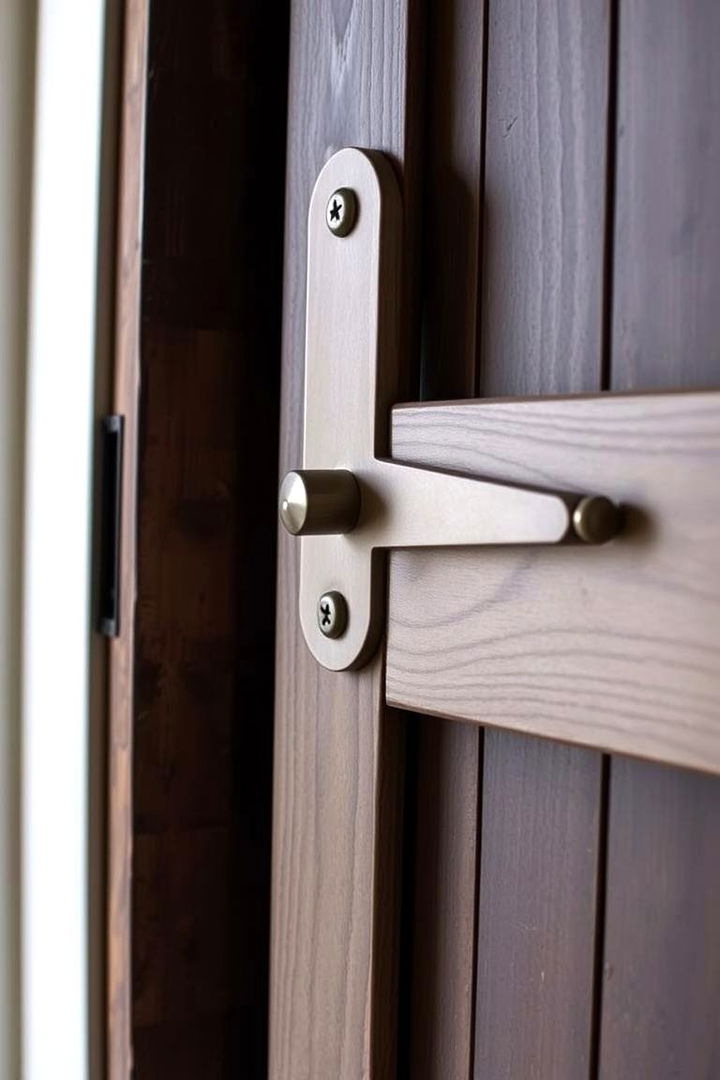 Barn Doors with Unique Hardware - 22 Barn Door Ideas