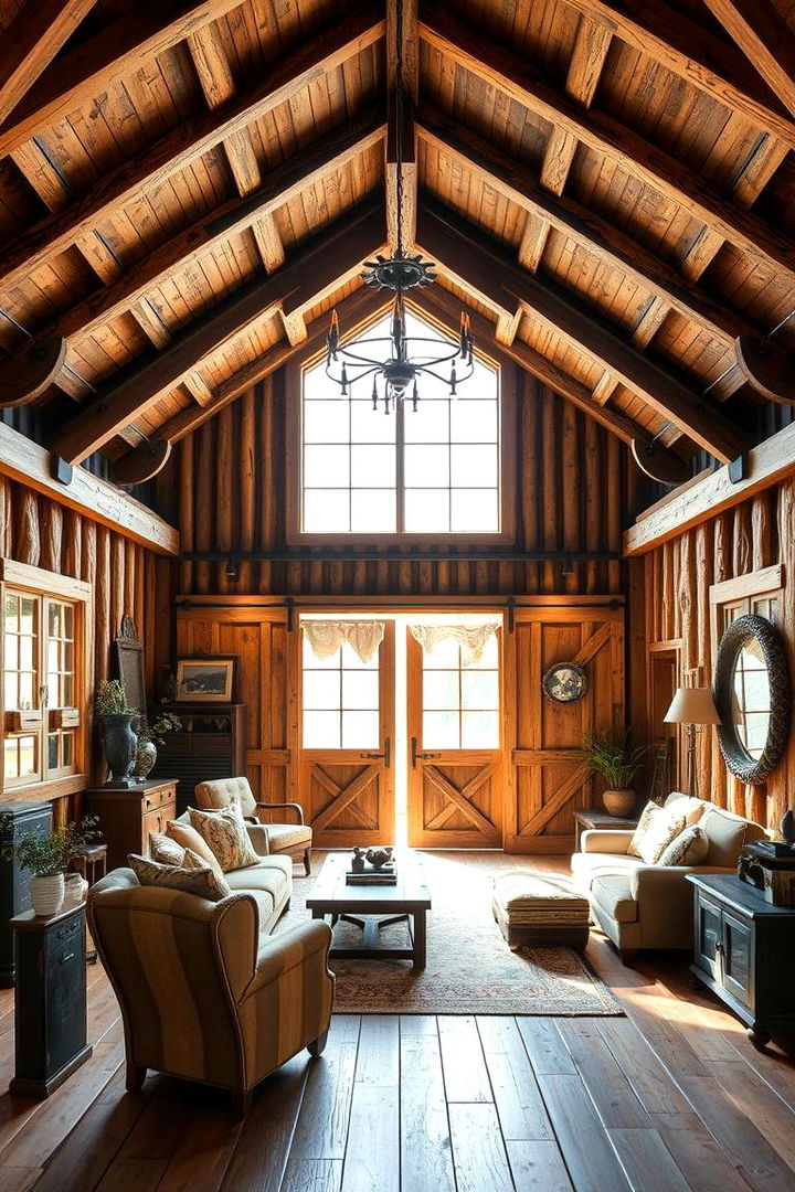 Barn Inspired Retreat - 22 Rustic Tiny House Ideas