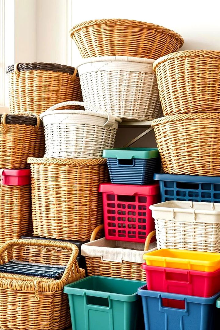 Baskets and Bins Combo - 22 Toy Storage Ideas