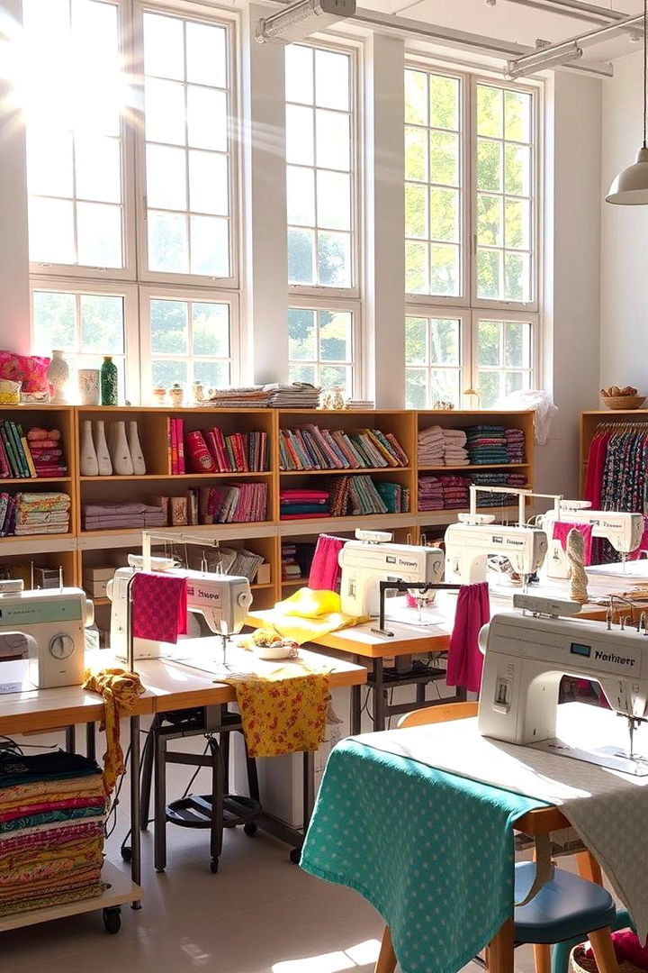 Bathed in Natural Light - 22 Sewing Room Ideas