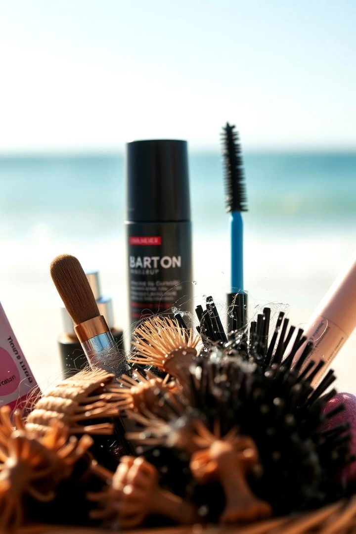 Beach Friendly Makeup and Hair - 22 Beach Wedding Ideas
